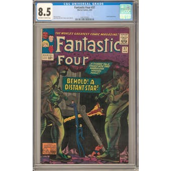 Fantastic Four #37 CGC 8.5 (OW-W) *1362252002*