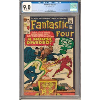 Fantastic Four #34 CGC 9.0 (OW) *1362252006*