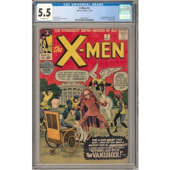 X-Men #2 CGC 5.5 (OW) *1362252015*