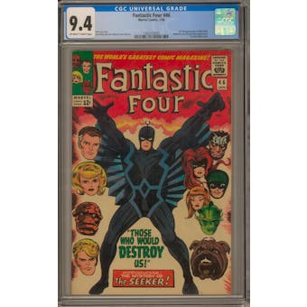Fantastic Four #46 CGC 9.4 (OW-W) *1362253003*
