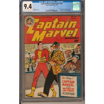 Captain Marvel Adventures #82 CGC 9.4 (OW-W) *1362269001*