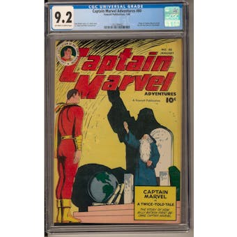 Captain Marvel Adventures #80 CGC 9.2 (OW-W) *1362269002*