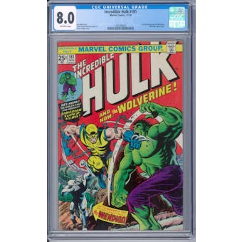 Incredible Hulk #181 CGC 8.0 (OW) *1362283001*
