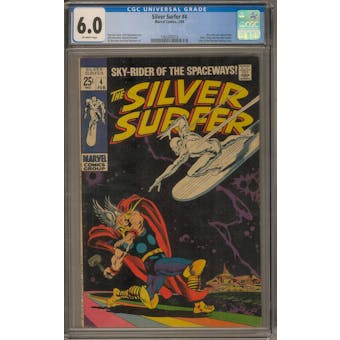 Silver Surfer #4 CGC 6.0 (OW) *1362285010*