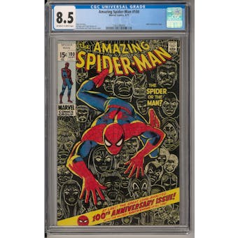 Amazing Spider-Man #100 CGC 8.5 (OW-W) *1362286009*