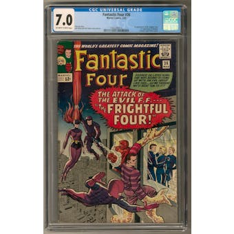 Fantastic Four #36 CGC 7.0 (OW-W) *1362286014*