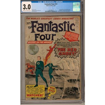 Fantastic Four #13 CGC 3.0 (C-OW) *1362288014*