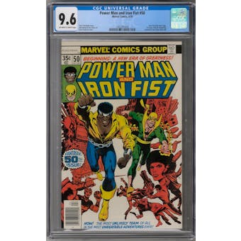 Power Man and Iron Fist #50 CGC 9.6 (OW-W) *1362297004*