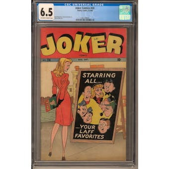 Joker Comics #24 CGC 6.5 (OW-W) *1362299005*