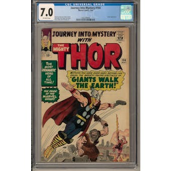 Journey Into Mystery #104 CGC 7.0 (OW) *1362299006*