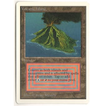 Magic the Gathering Unlimited Single Volcanic Island - NEAR MINT (NM)