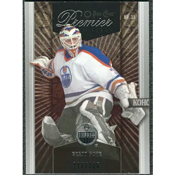 2009/10 Upper Deck OPC Premier #16 Grant Fuhr /225