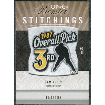 2009/10 Upper Deck OPC Premier Stitchings #PSCN Cam Neely /199