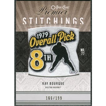 2009/10 Upper Deck OPC Premier Stitchings #PSRB Ray Bourque /199
