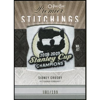 2009/10 Upper Deck OPC Premier Stitchings #PSSC Sidney Crosby /199