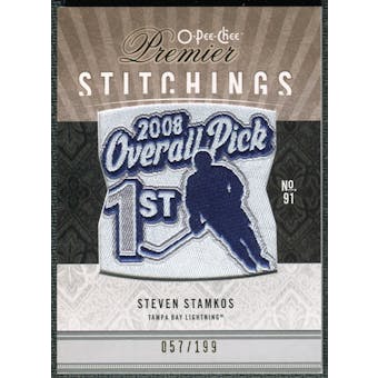 2009/10 Upper Deck OPC Premier Stitchings #PSSS Steven Stamkos /199