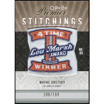 2009/10 Upper Deck OPC Premier Stitchings #PSWG Wayne Gretzky /199