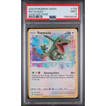 Pokemon Vivid Voltage Amazing Rare Rayquaza 138/185 PSA 9 | DA Card World Pokemon Vivid Voltage Amazing Rare Rayquaza 138/185 PSA 9 | DA Card World