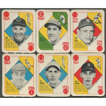 1951 Topps Red Back Baseball Partial Set (VG) (51/52)