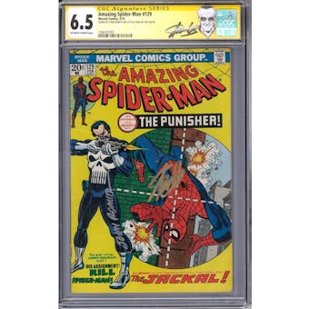 Amazing Spider-Man #129 CGC 6.5 (OW-W) Stan Lee Signature Series *1366787001*