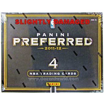 2011/12 Panini Preferred Basketball Hobby Box (Slightly Damaged)