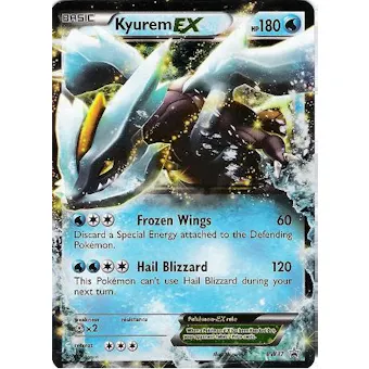 Pokemon Promo Single Kyurem ex BW37 - SLIGHT PLAY (SP)