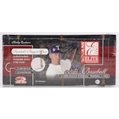 2001 Donruss Elite Baseball Hobby Box (Reed Buy)