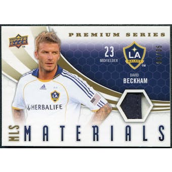 2010 Upper Deck MLS Materials Premium Series Patch #DB David Beckham /35
