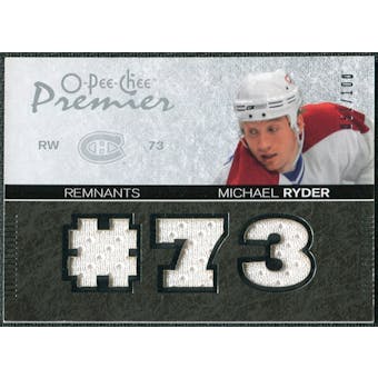 2007/08 Upper Deck OPC Premier Remnants Triples #PRRY Michael Ryder /100