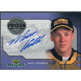 2000 Upper Deck ProSign #PSMK Matt Kenseth Autograph