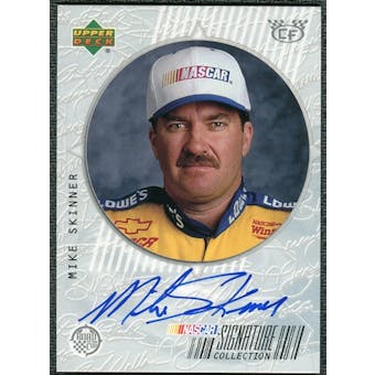 1999 Upper Deck Road to the Cup Signature Collection Checkered Flag #MS Mike Skinner Autograph