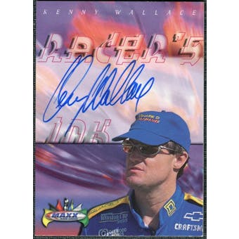 2000 Upper Deck Maxx Racer's Ink #KW Kenny Wallace Autograph