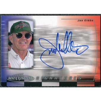 2000 Upper Deck Maxximum Signatures #JG Joe Gibbs Autograph
