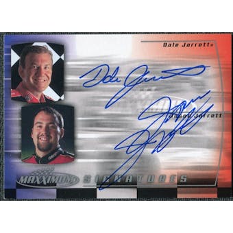 2000 Upper Deck Maxximum Signatures #DJ2 Dale Jarrett Jason Jarrett Autograph