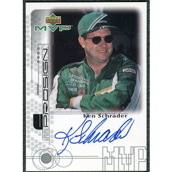 1999 Upper Deck ProSign #KSR Ken Schrader Silver Autograph