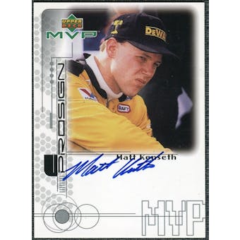 1999 Upper Deck ProSign #MKR Matt Kenseth Silver Autograph