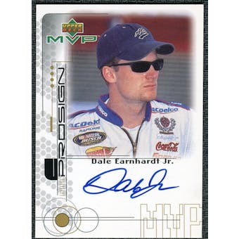 1999 Upper Deck ProSign #JRH Dale Earnhardt Jr. Gold Autograph