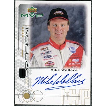 1999 Upper Deck ProSign #MWallH Mike Wallace Gold Autograph