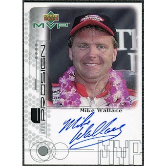 1999 Upper Deck ProSign #MWallR Mike Wallace Silver Autograph