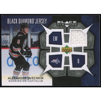 2007/08 Upper Deck Black Diamond Jerseys #BDJAO Alexander Ovechkin SP