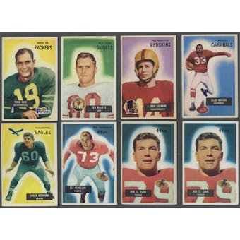 1955 Bowman Football Lot of 49 (42 Different) (VG-EX)