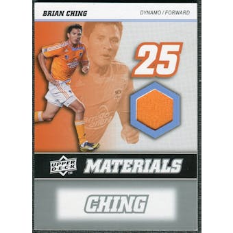 2008 Upper Deck MLS Materials #MM1 Brian Ching