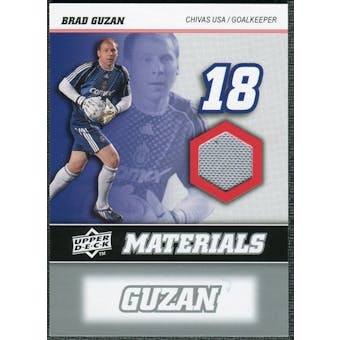 2008 Upper Deck MLS Materials #MM2 Brad Guzan