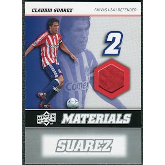 2008 Upper Deck MLS Materials #MM5 Claudio Suarez