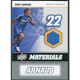 2008 Upper Deck MLS Materials #MM6 Davy Arnaud