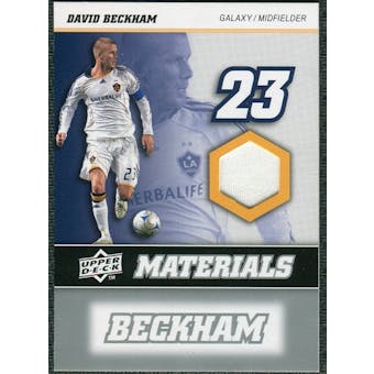 2008 Upper Deck MLS Materials #MM7 David Beckham