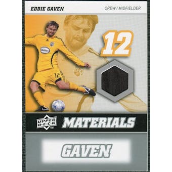 2008 Upper Deck MLS Materials #MM10 Eddie Gaven