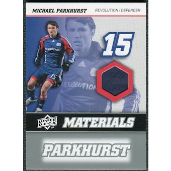 2008 Upper Deck MLS Materials #MM23 Michael Parkhurst