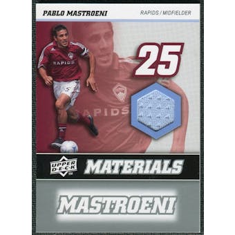 2008 Upper Deck MLS Materials #MM25 Pablo Mastroeni