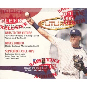 2001 Fleer Futures Baseball Hobby Box